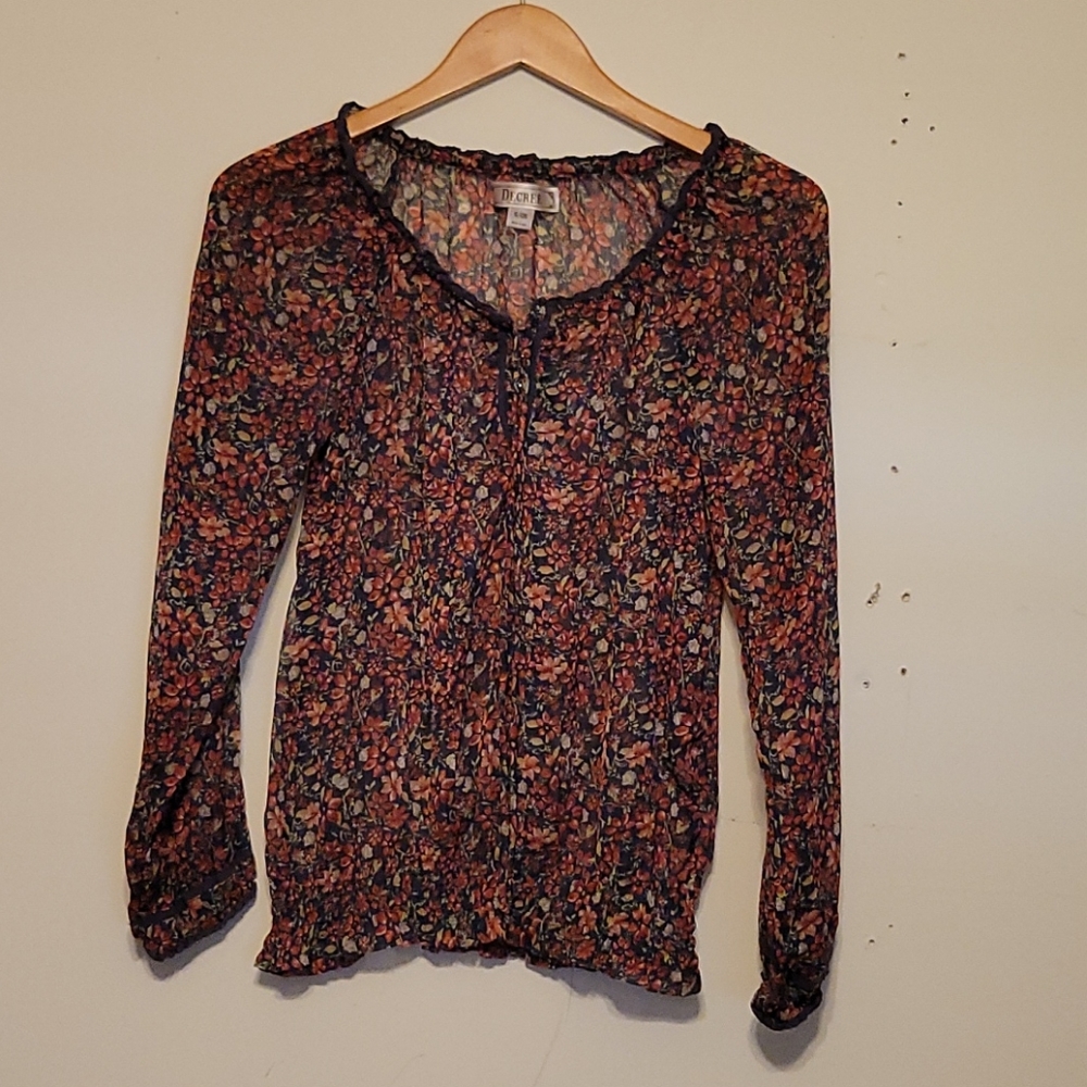 Decree Sheer Blouse
